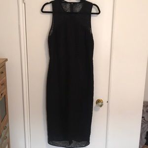 Black DVF dress